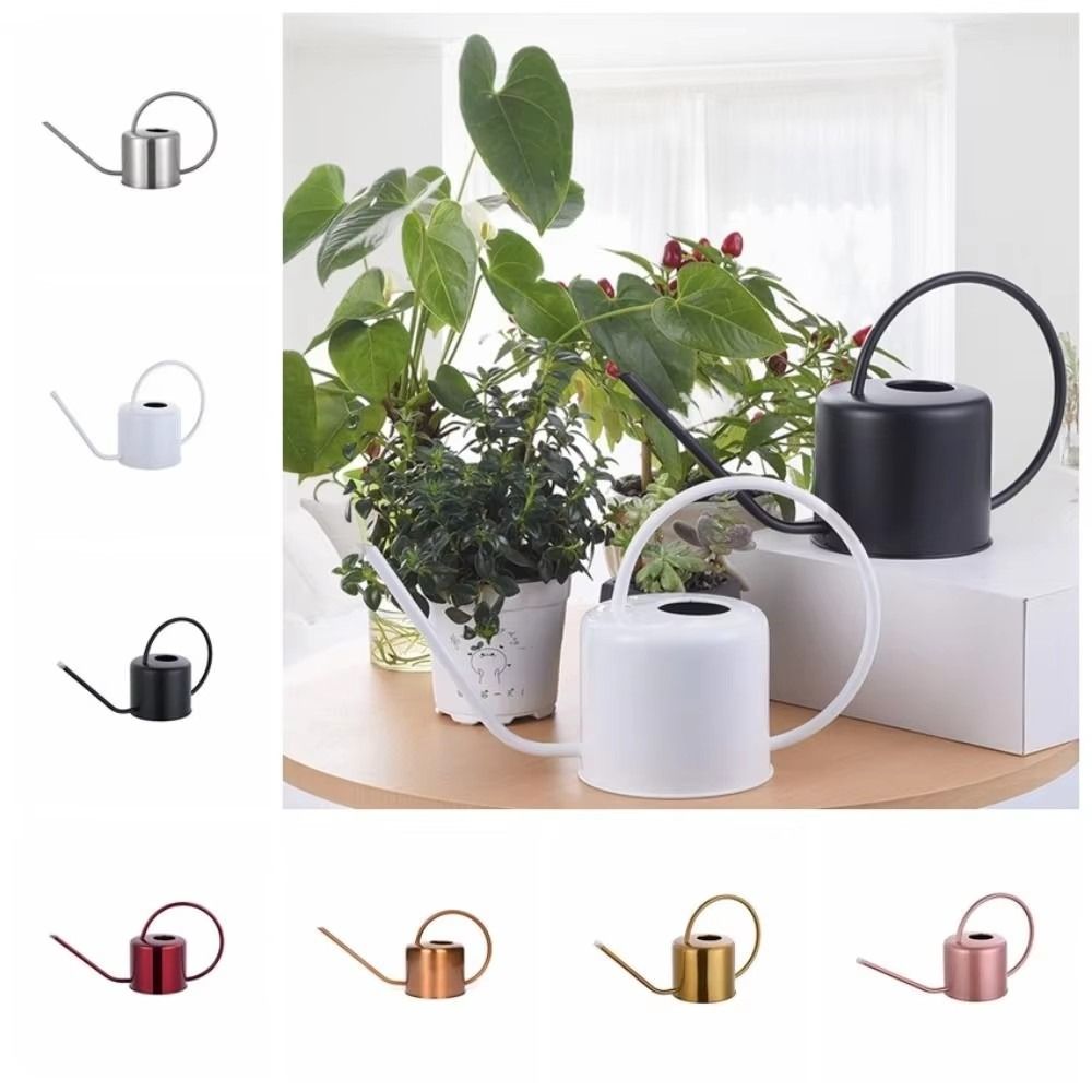 Watering Can Long Spout - u 1.3L Penyiram Tanaman Stainless Steel