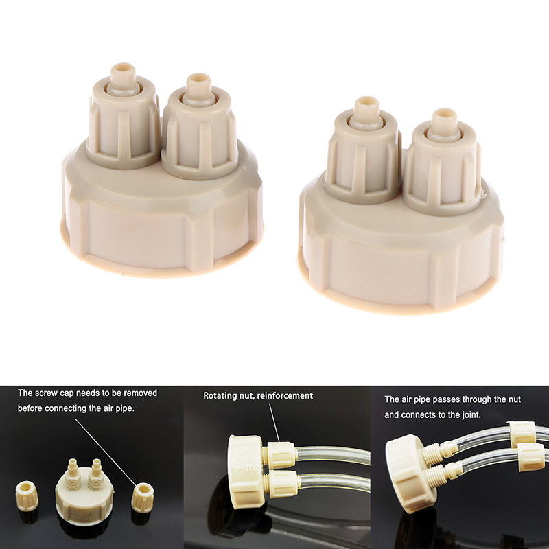 2Pcs Kit Generator Diffuser Ud - Aquaponics Fish Tank ulasan dan harga