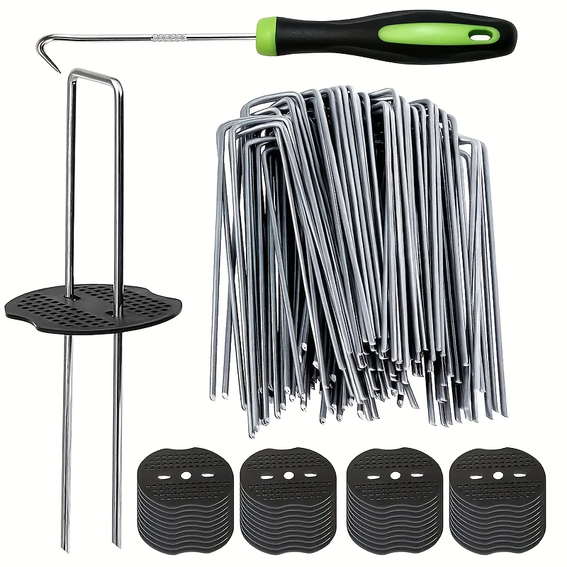 101 Buah Set Pasak Taman-Stapl - Gardening Tools For Weeds ulasan dan harga