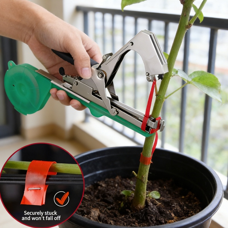 Mesin Pengikat Cabang Tanaman  - Gardening Tools Kit For Home Garden ulasan dan harga