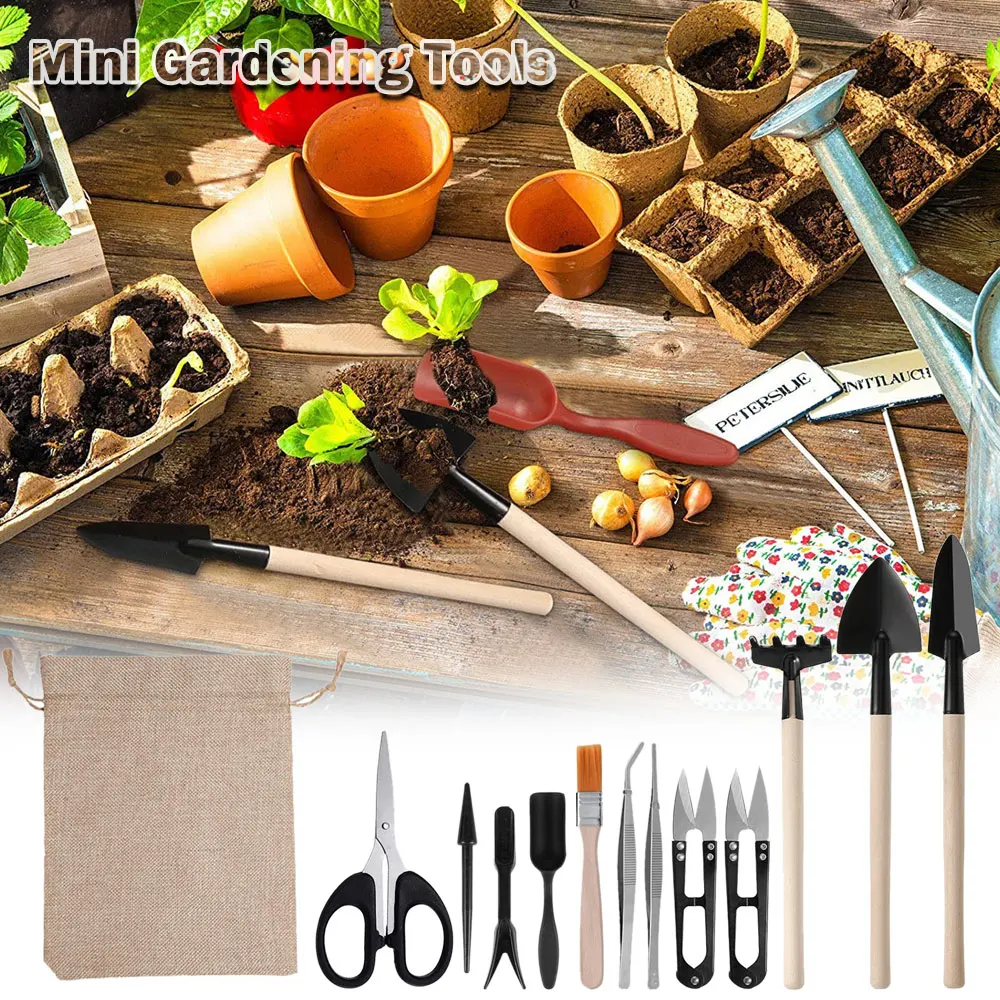 Set peralatan taman, Set peral - Gardening Tools Kit For Home Garden ulasan dan harga