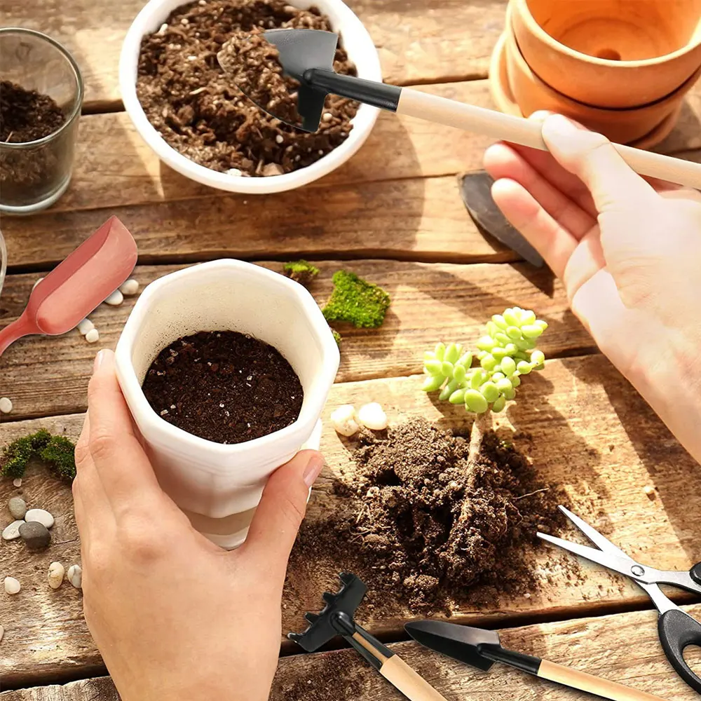 Set peralatan taman, Set peral - Gardening Tools Kit For Home Garden ulasan dan harga