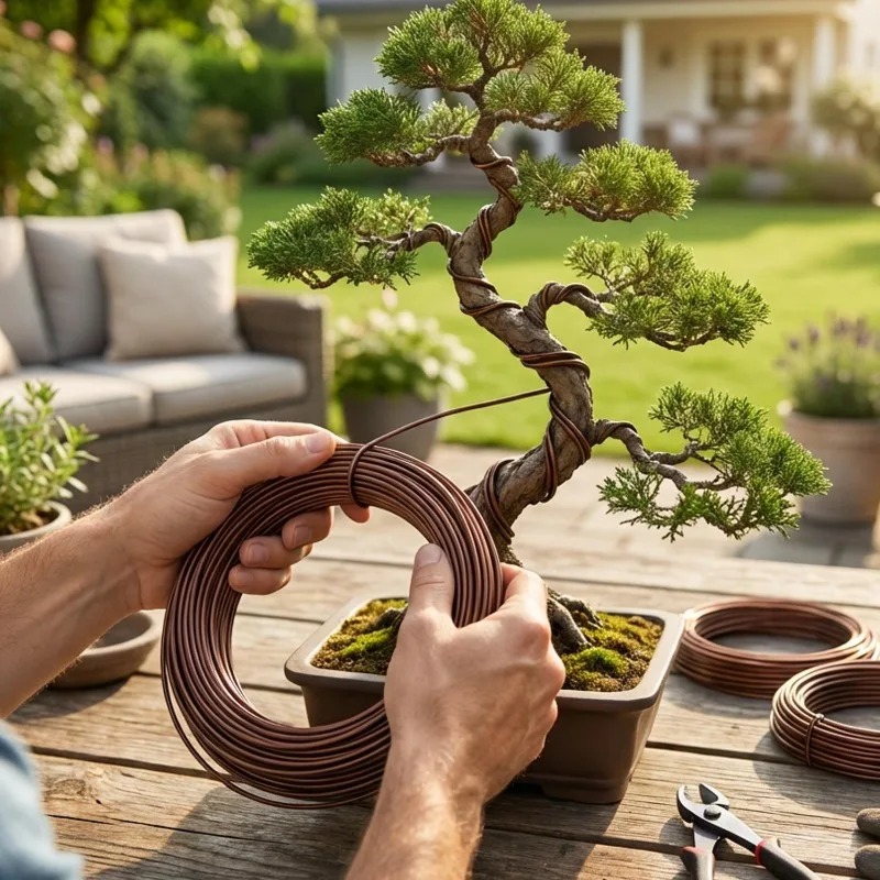 Set Kawat Pelatihan Bonsai 5M  - Gardening Tools Shop ulasan dan harga