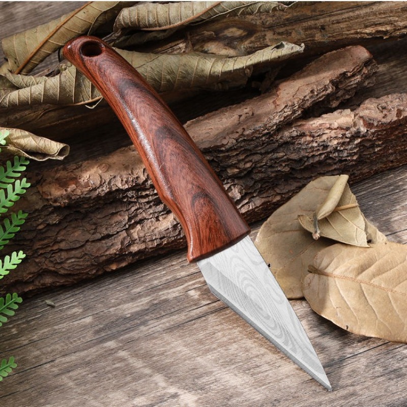 Pisau Cangkok Gagang Kayu deng - Harvest Knife Garden ulasan dan harga
